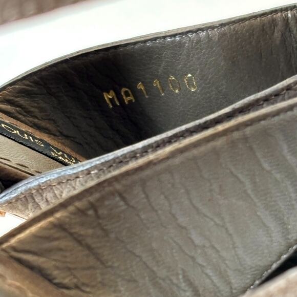 Authentic Louis Vuitton Corfu Women's Leather Gladiator Lace Up Sandals US Sz 5 - Picture 12 of 15